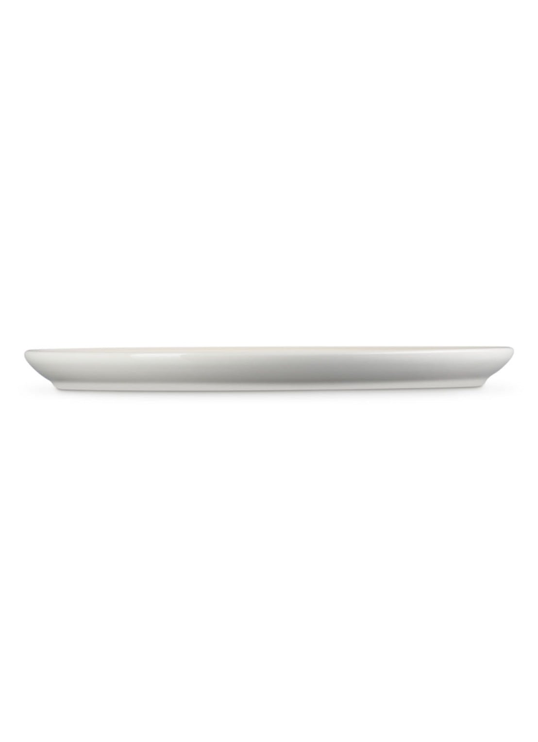 Le Creuset Coupe ontbijtbord 22 cm - achterkant 3 meringue / beige