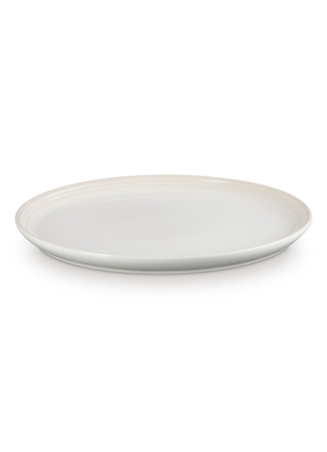 Le Creuset Coupe ontbijtbord 22 cm - voorkant meringue / beige