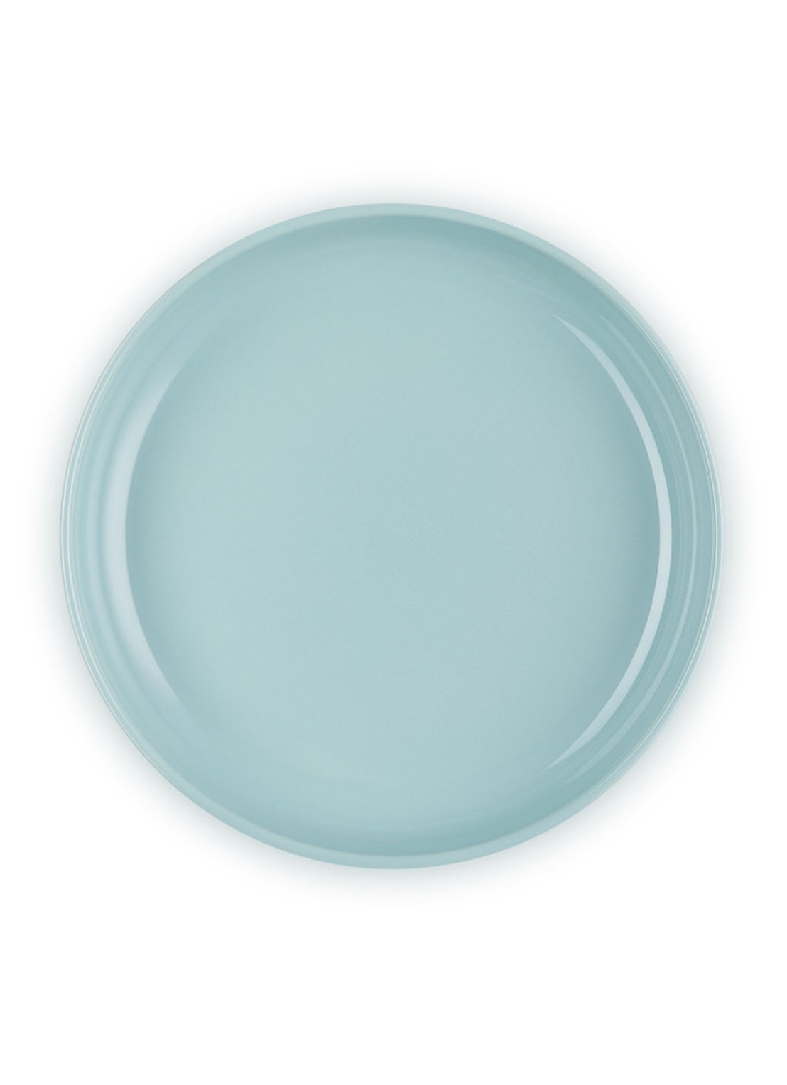 Le Creuset Coupe Sea Salt diep bord ø22 cm - detail 2 sea salt / lichtgroen