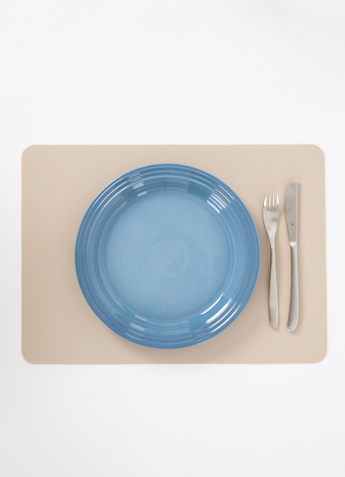 Le Creuset Dinerbord 27 cm - detail 2 chambray / blauw