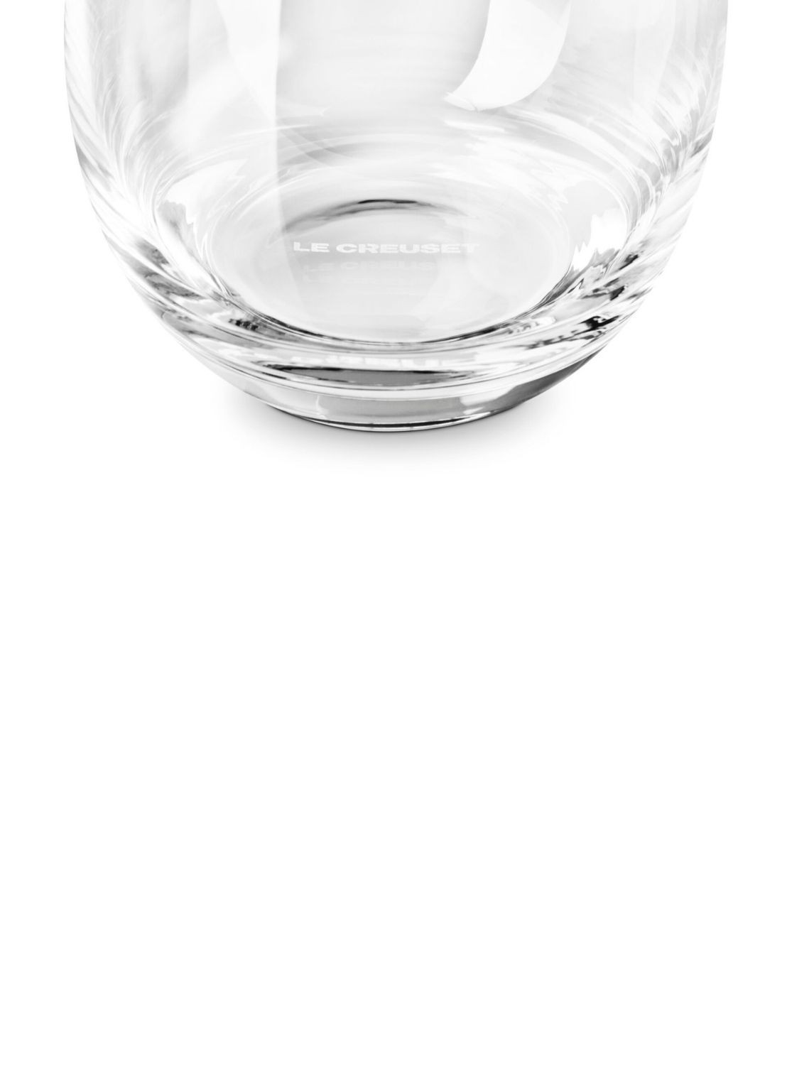 Le Creuset Drinkglas set van 4 - achterkant 4 transparant