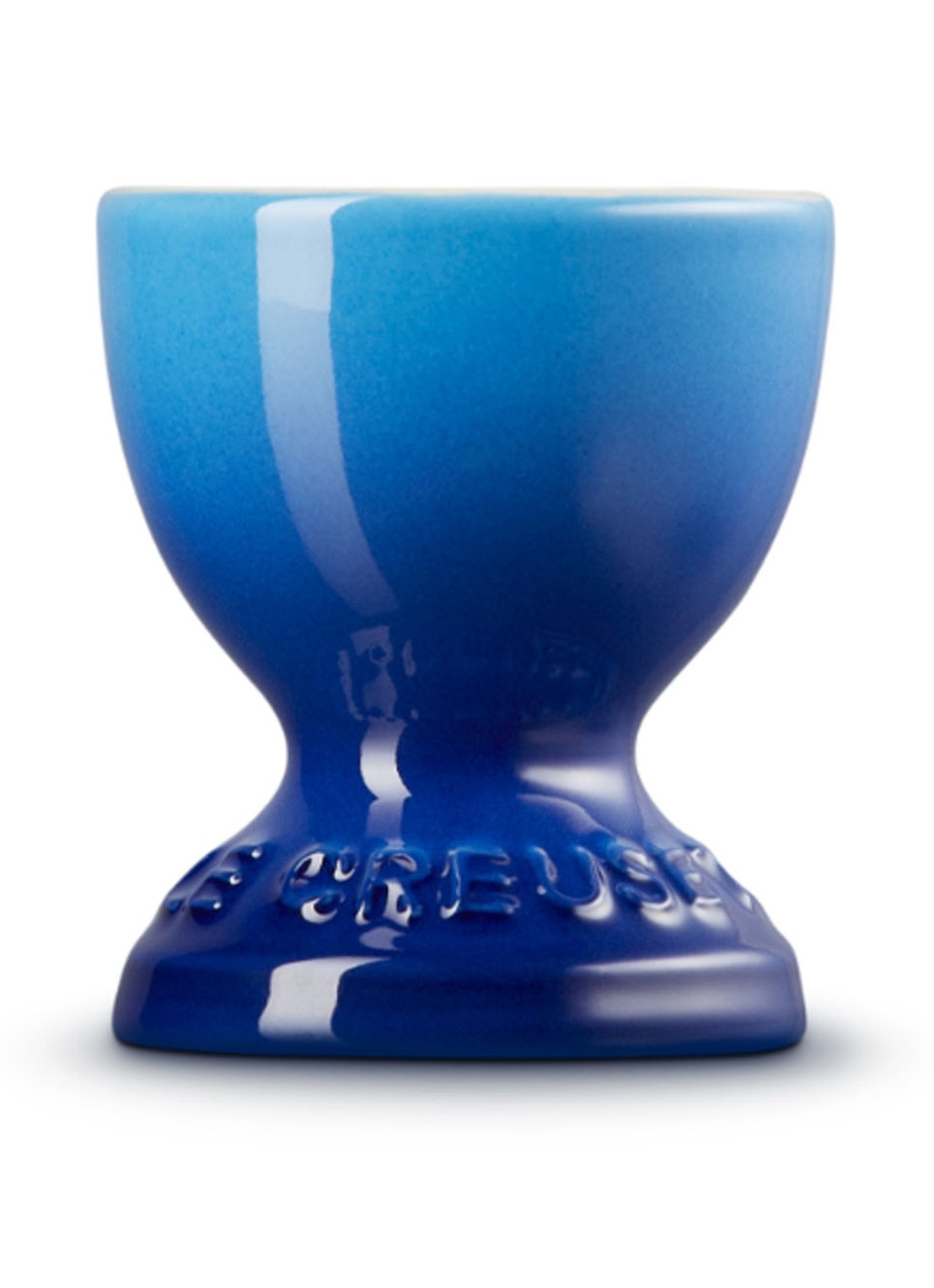 Le Creuset Eierdop 5,9 cm  - achterkant 5 azure / blauw
