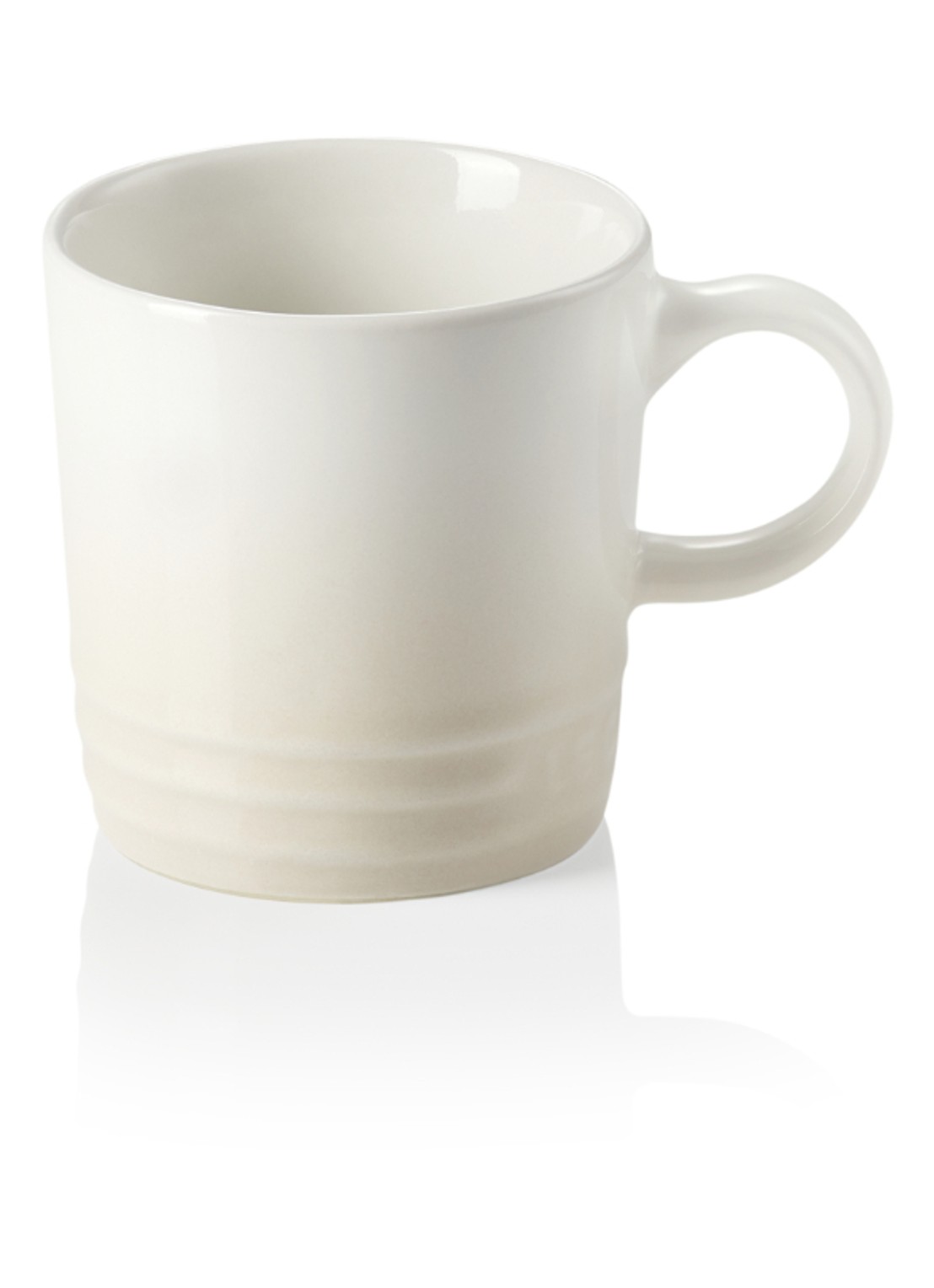 Le Creuset Espressokopje 10 cl - voorkant meringue / beige