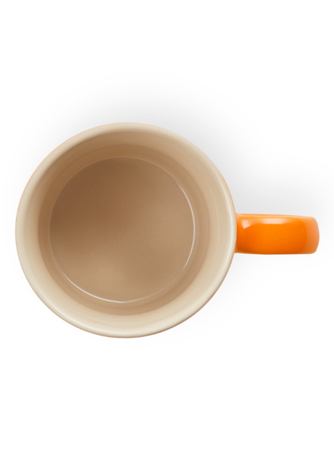 Le Creuset Espressokopje 10 cl - detail 5 oranjerood / oranje
