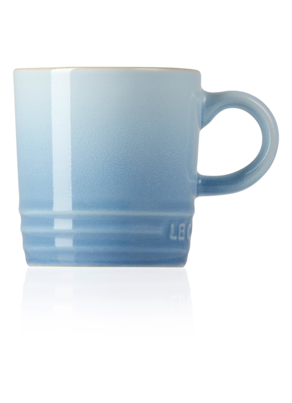 Le Creuset Espressokopje 10 cl - detail 3 coastal blue / lichtblauw