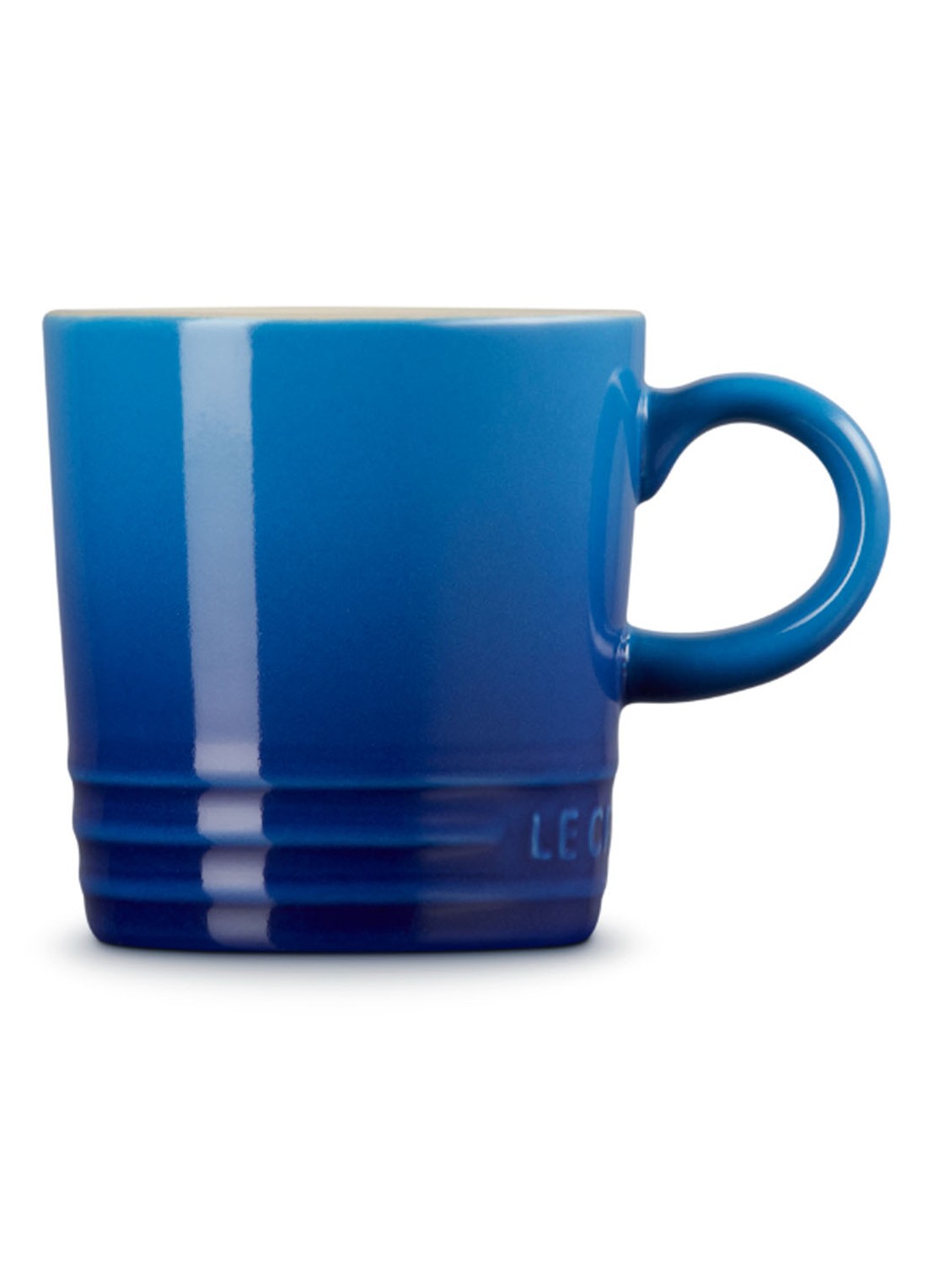 Le Creuset Espressokopje 10 cl  - achterkant azure / blauw