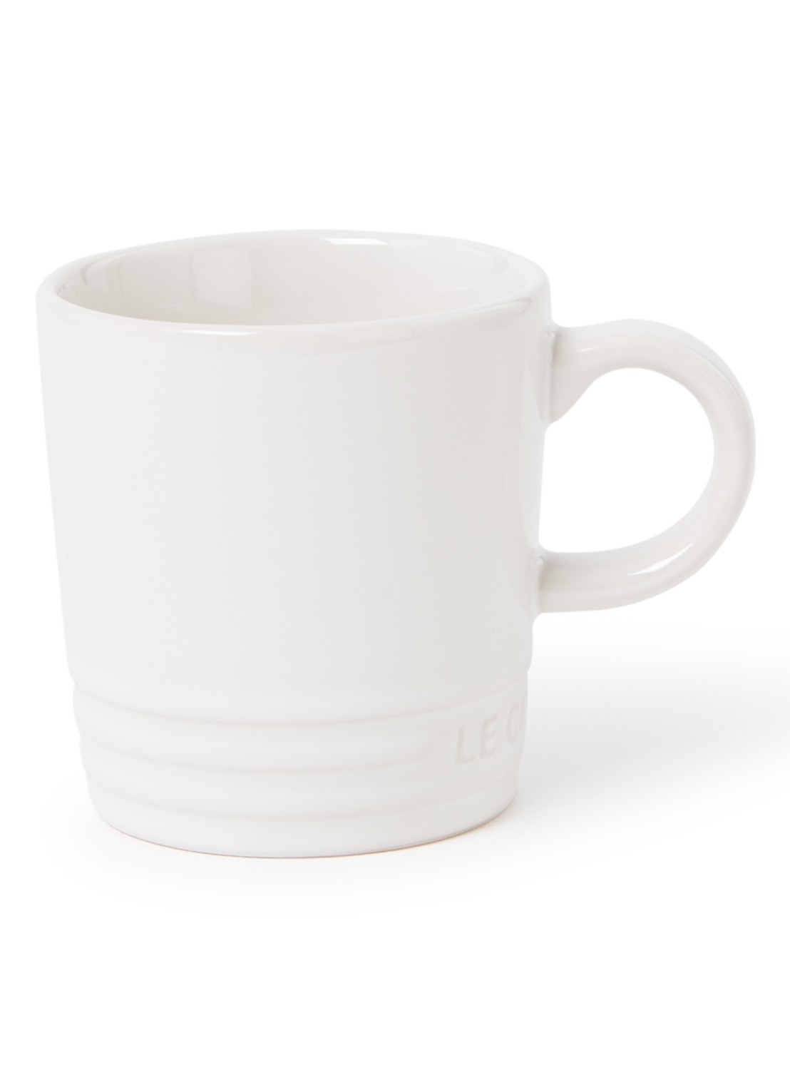 Le Creuset Espressokopje 10 cl - voorkant white / wit