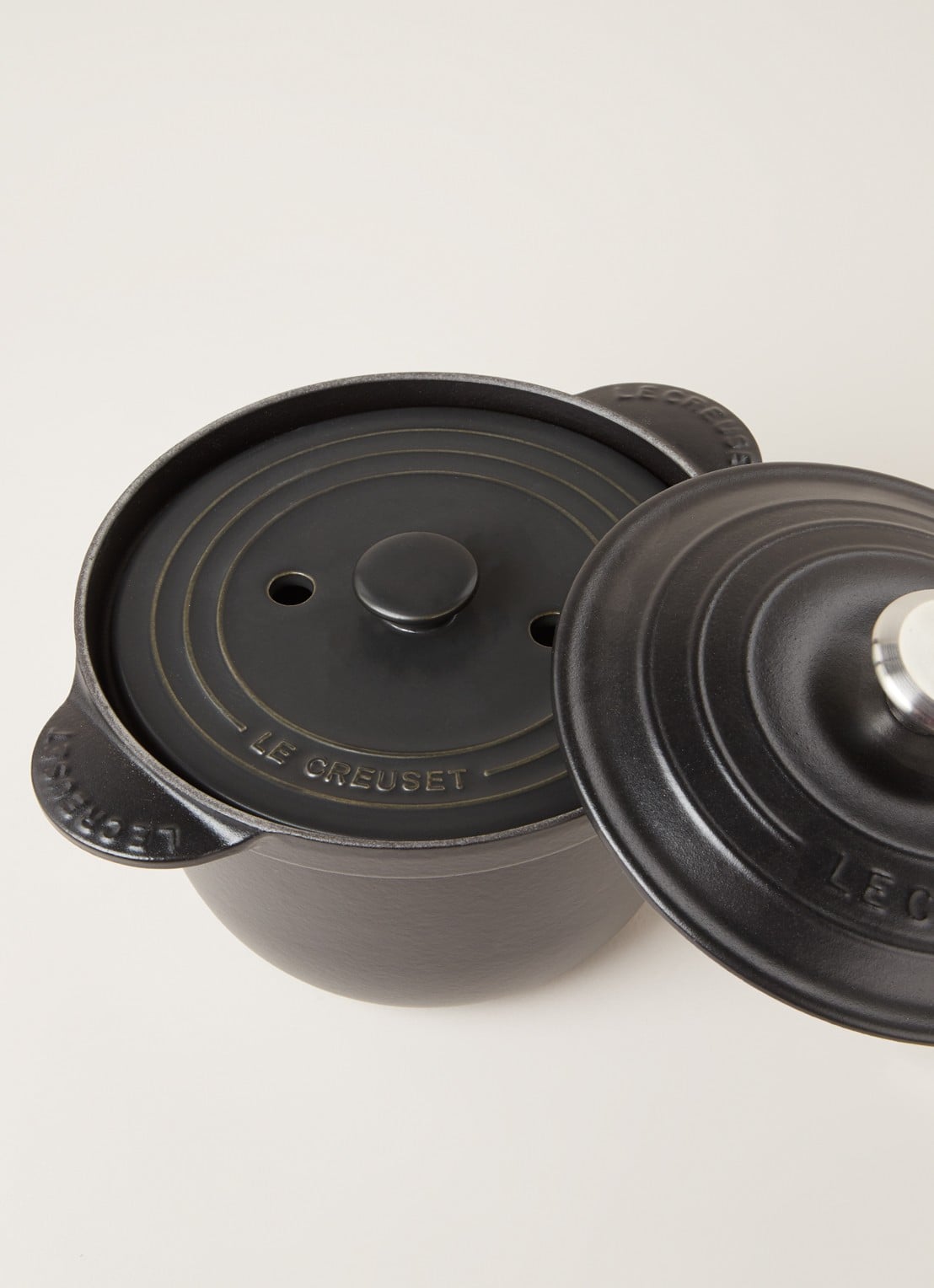 Le Creuset Every braadpan Ø16 cm - detail 3 mat zwart / zwart