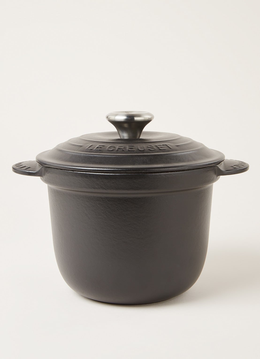 Le Creuset Every braadpan Ø16 cm - voorkant 2 mat zwart / zwart