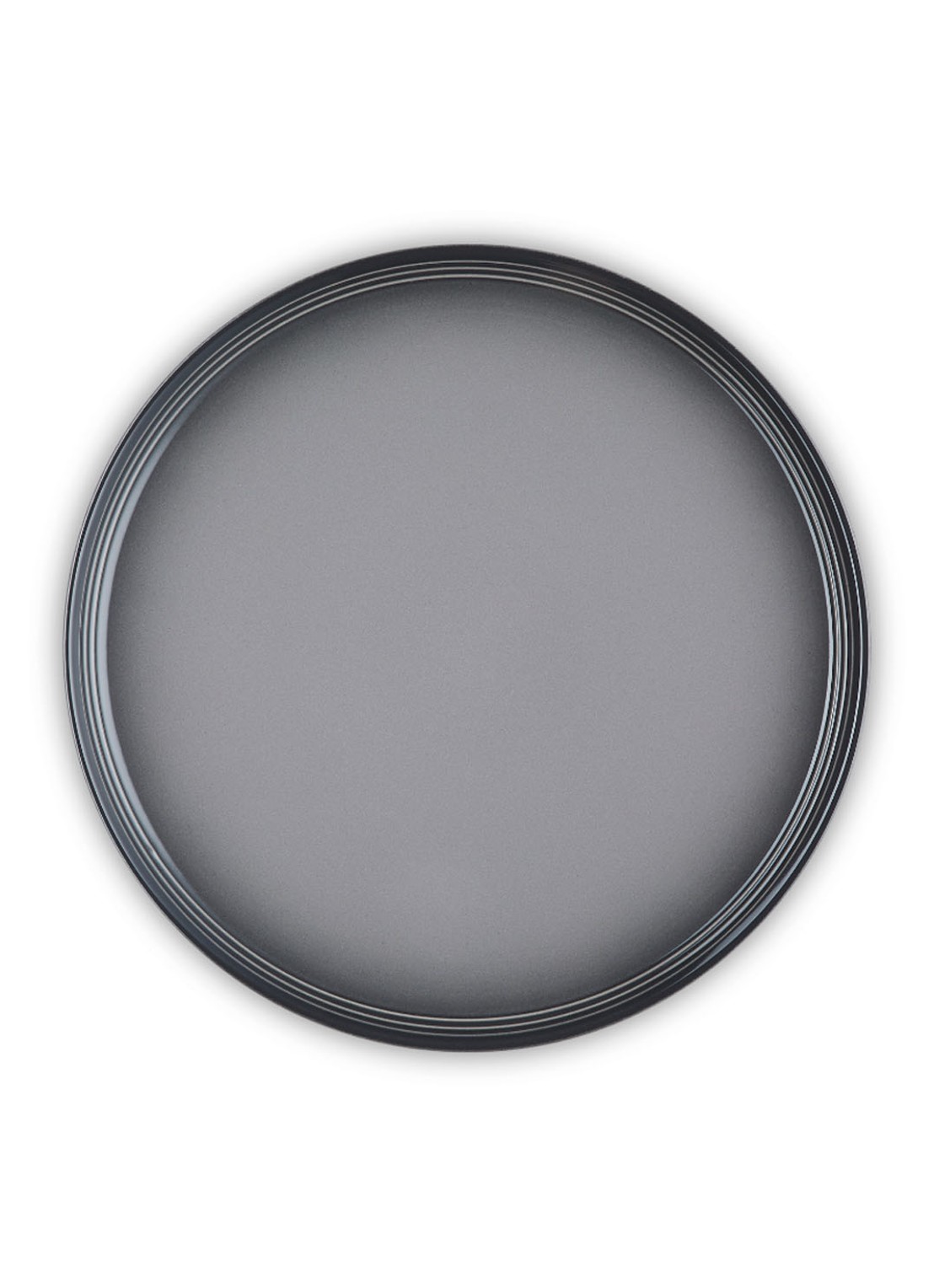 Le Creuset Flint bord 27 cm - detail 4 flint / grijs