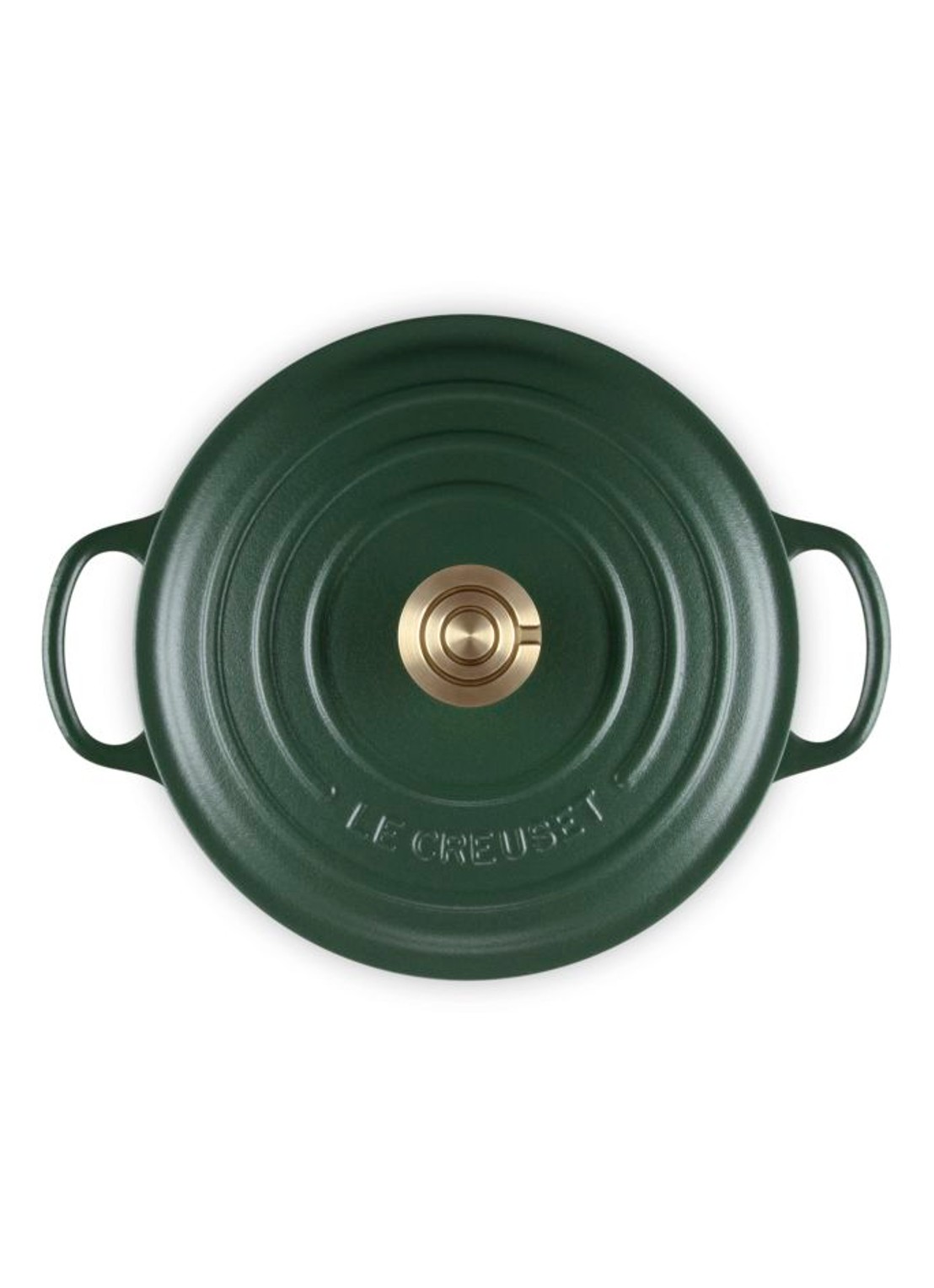 Le Creuset Forêt braadpan 20 cm  - detail 3 donkergroen