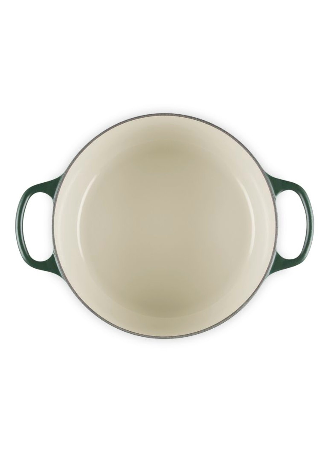 Le Creuset Forêt braadpan 24 cm  - detail 3 donkergroen