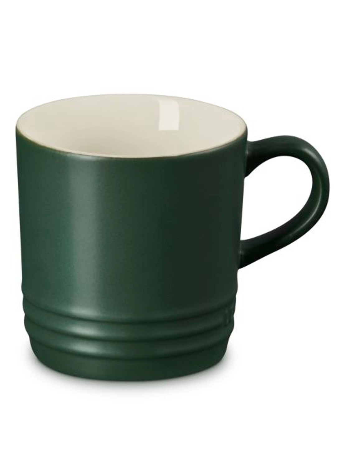 Le Creuset Forêt koffiebeker 20 cl  - voorkant 2 donkergroen