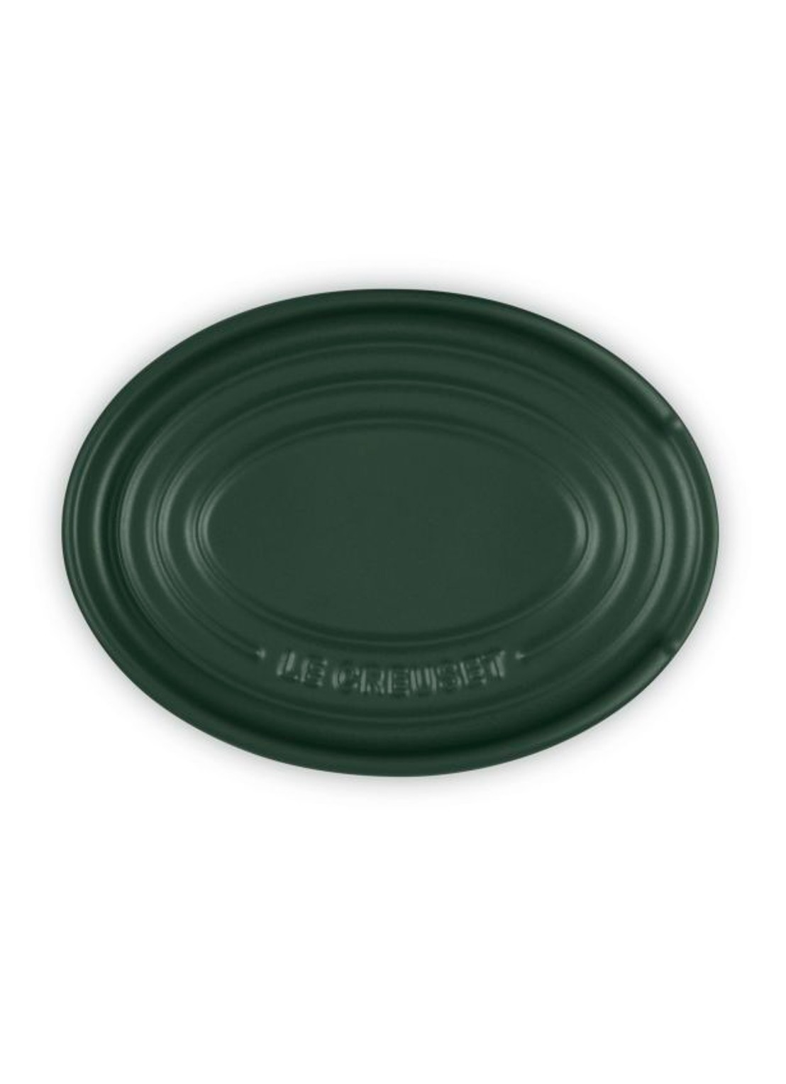 Le Creuset Forêt lepelhouder  - detail 2 donkergroen