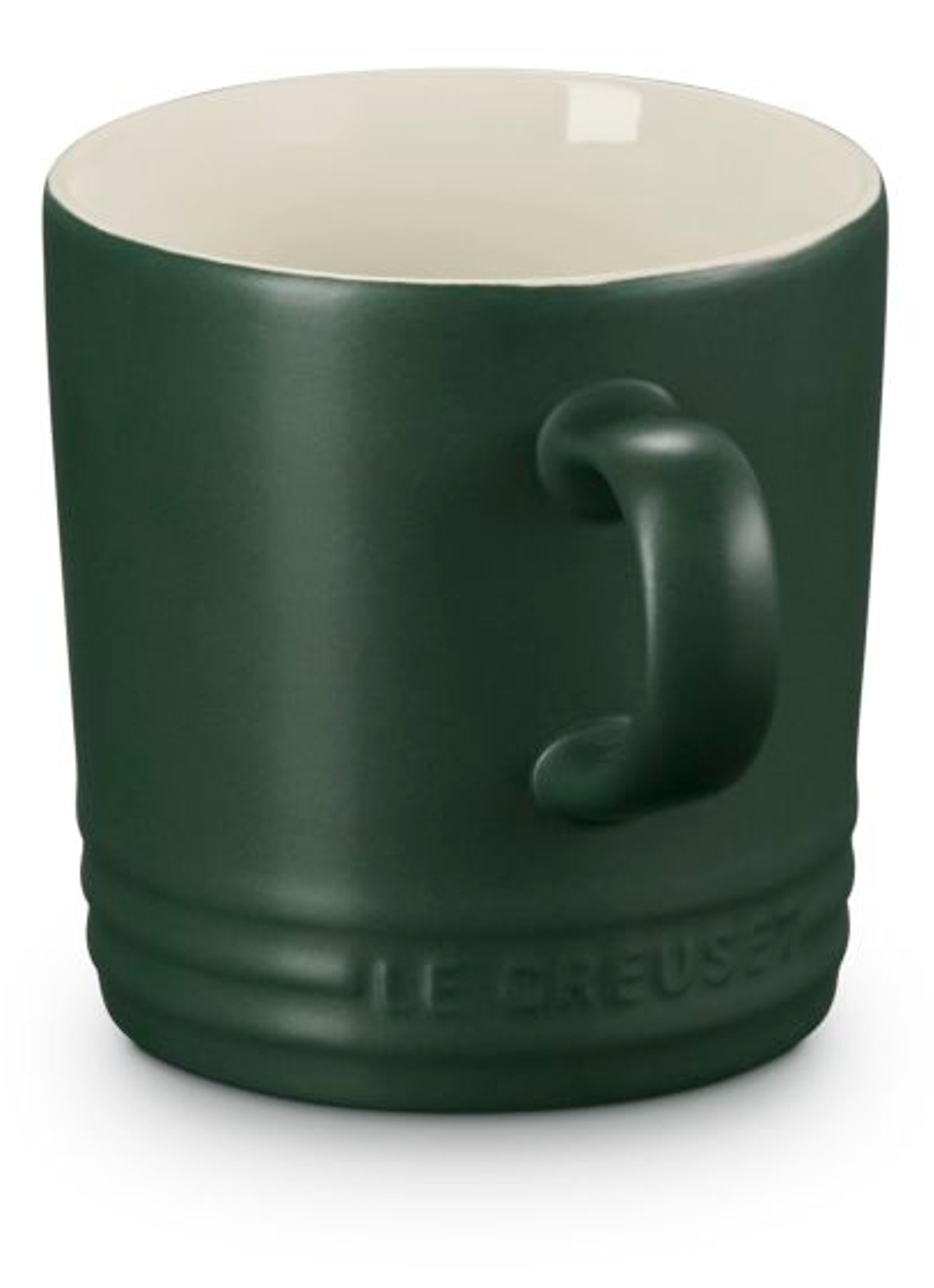 Le Creuset Forêt mok 35 cl  - detail 3 donkergroen