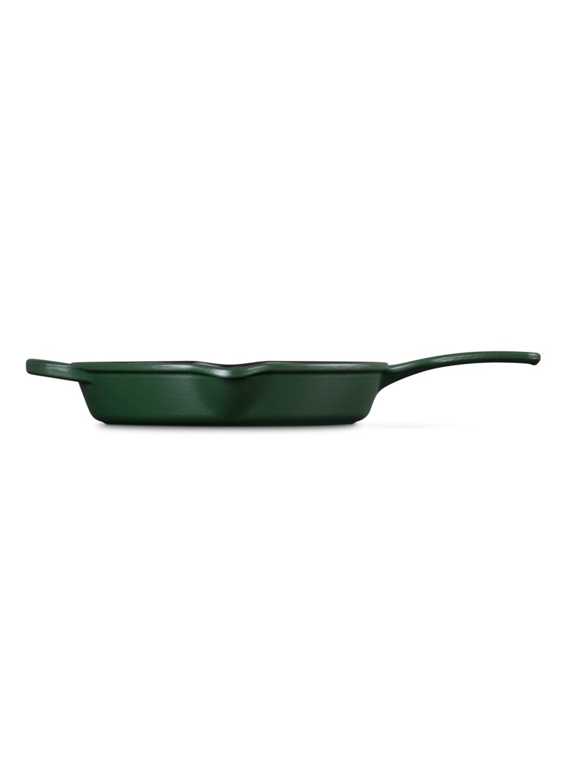 Le Creuset Forêt skillet 26 cm  - detail donkergroen