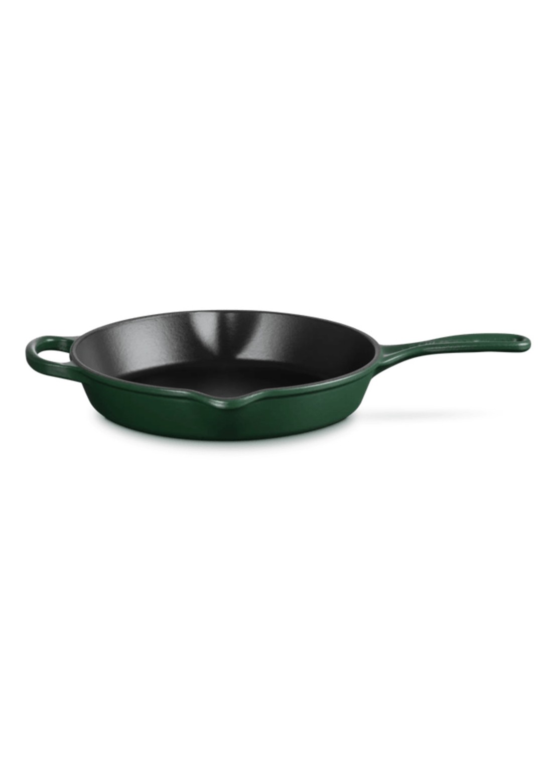 Le Creuset Forêt skillet 26 cm  - voorkant 4 donkergroen