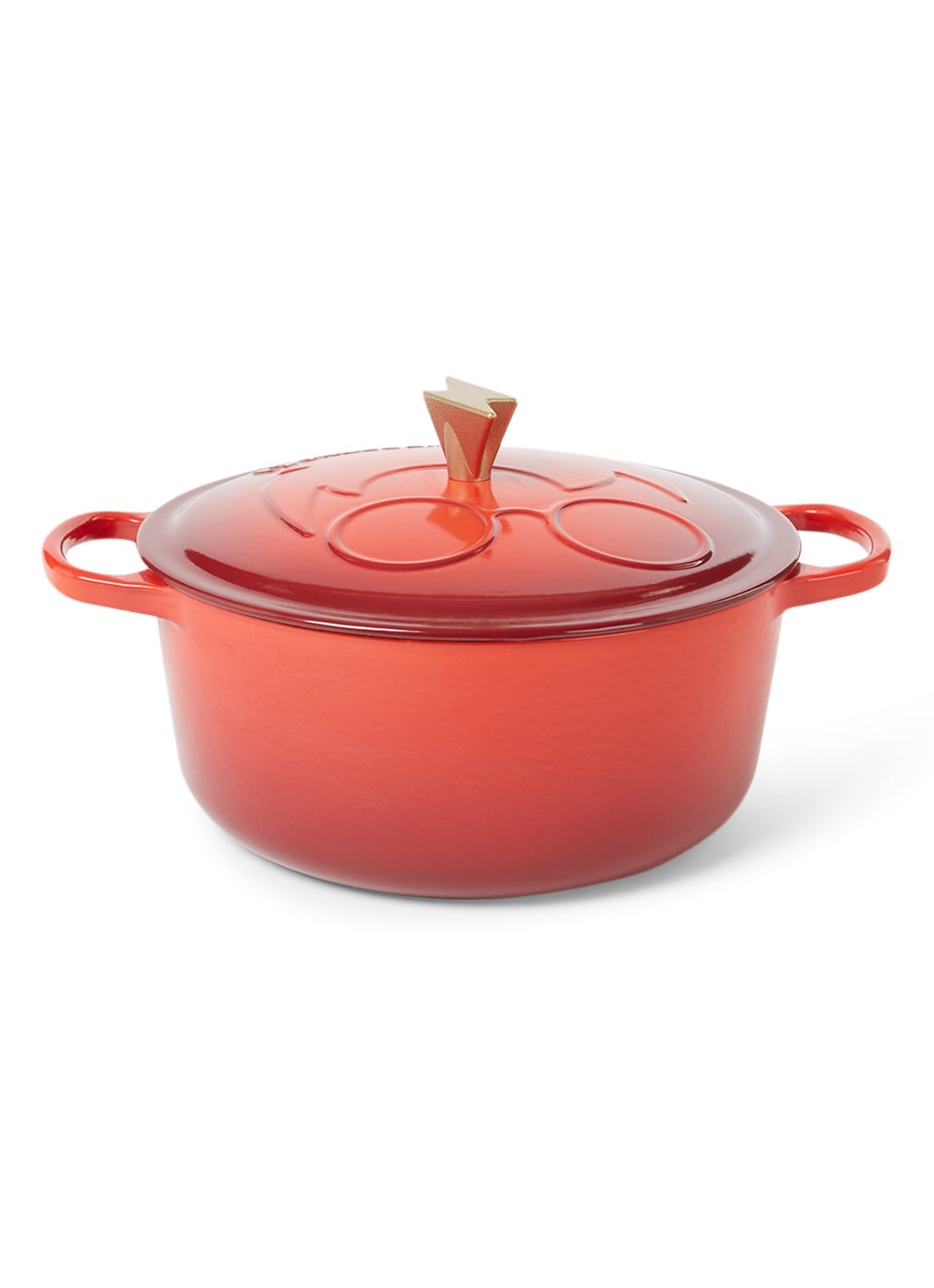Le Creuset Harry Potter™ Limited Edition braadpan 26 cm - voorkant 3 rood