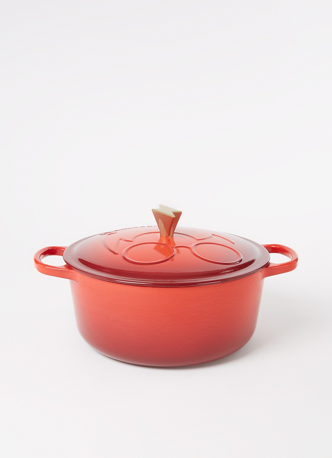 Le Creuset Harry Potter™ Limited Edition braadpan 26 cm - voorkant 4 rood