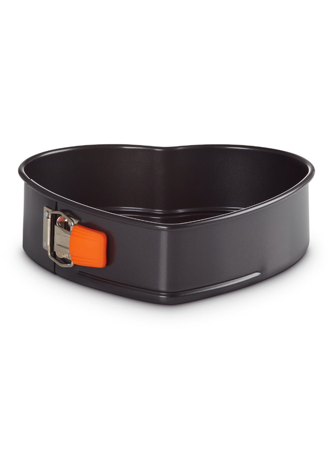 Le Creuset Hartvormige springvorm met anti-aanbak  - voorkant 2 zwart