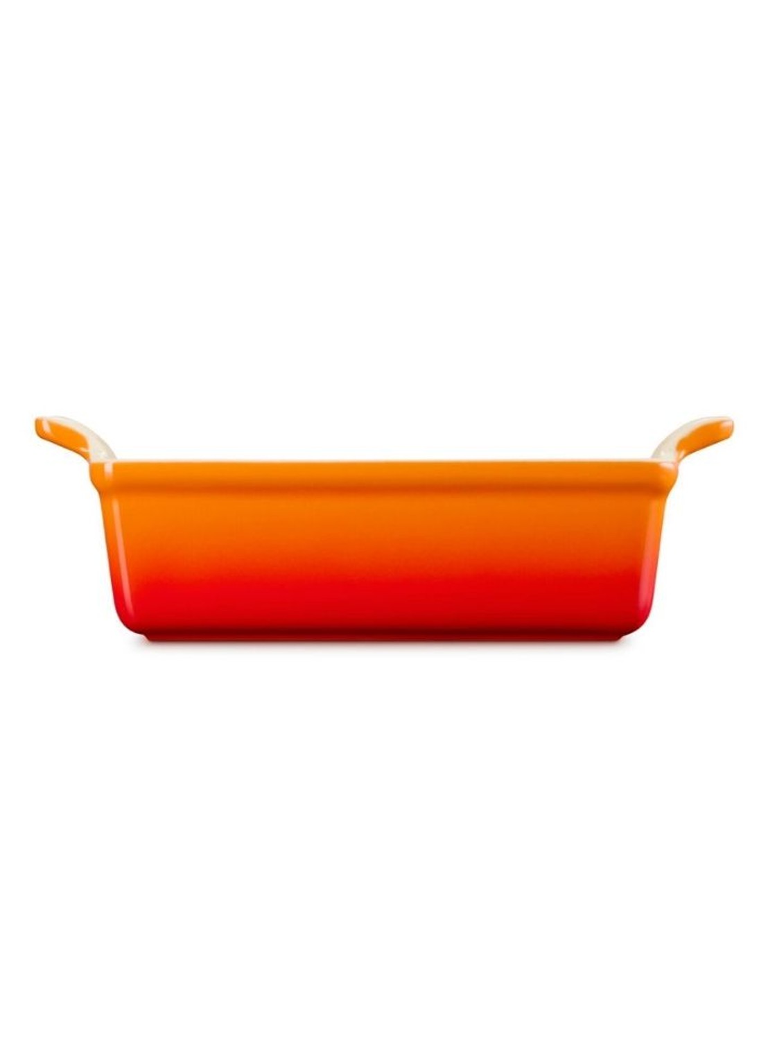 Le Creuset Heritage bakvorm 23 cm - detail 4 oranjerood
