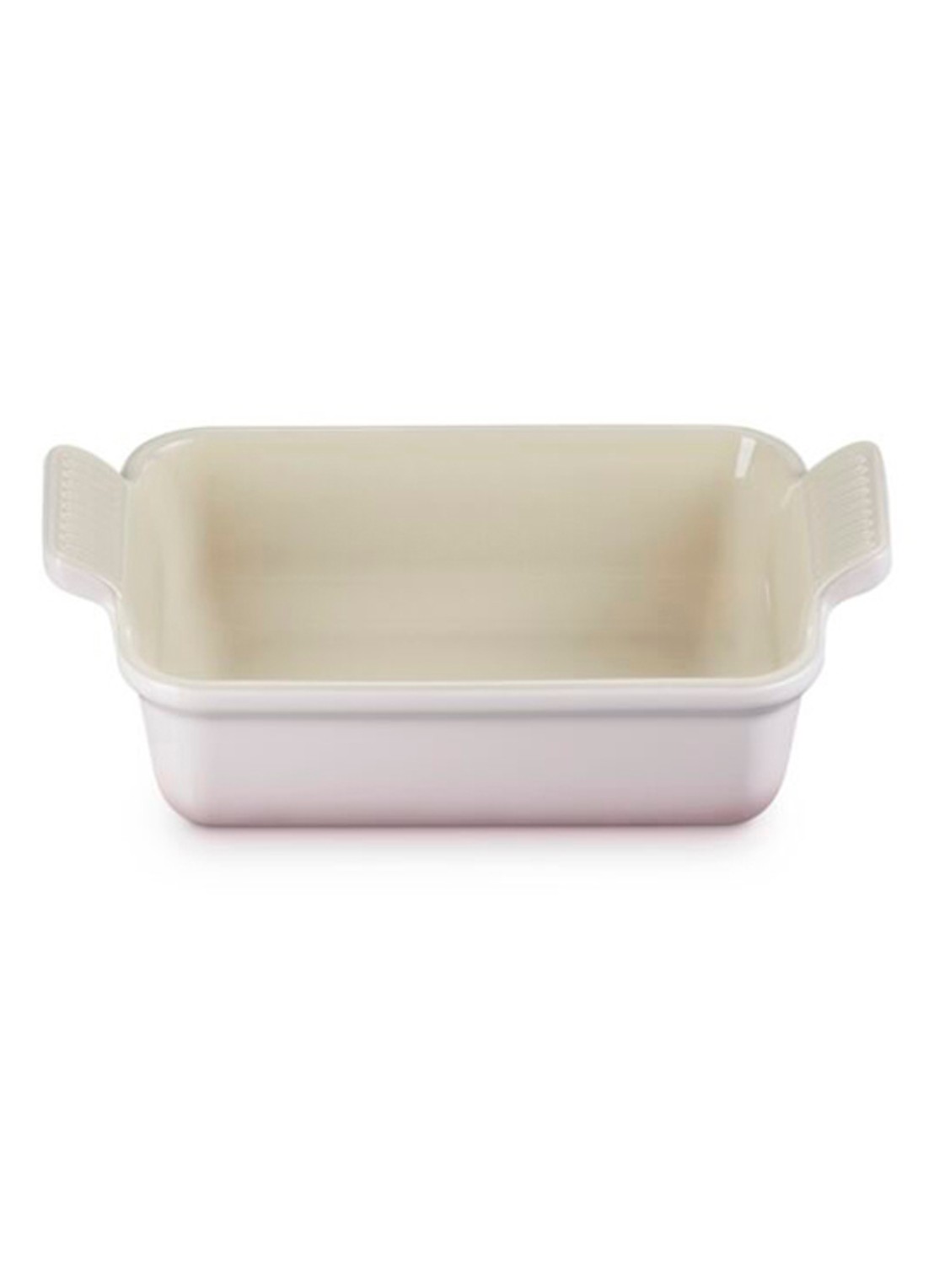 Le Creuset Heritage ovenschaal 19 cm - voorkant 3 lichtroze