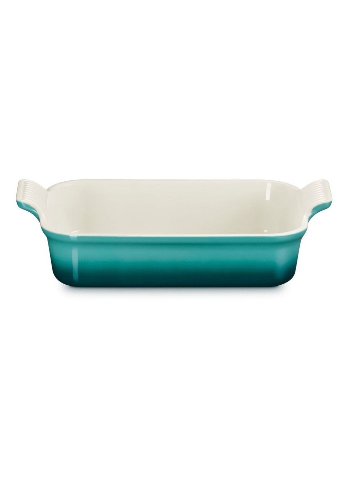 Le Creuset Heritage ovenschaal 32 cm - detail 2 blauw