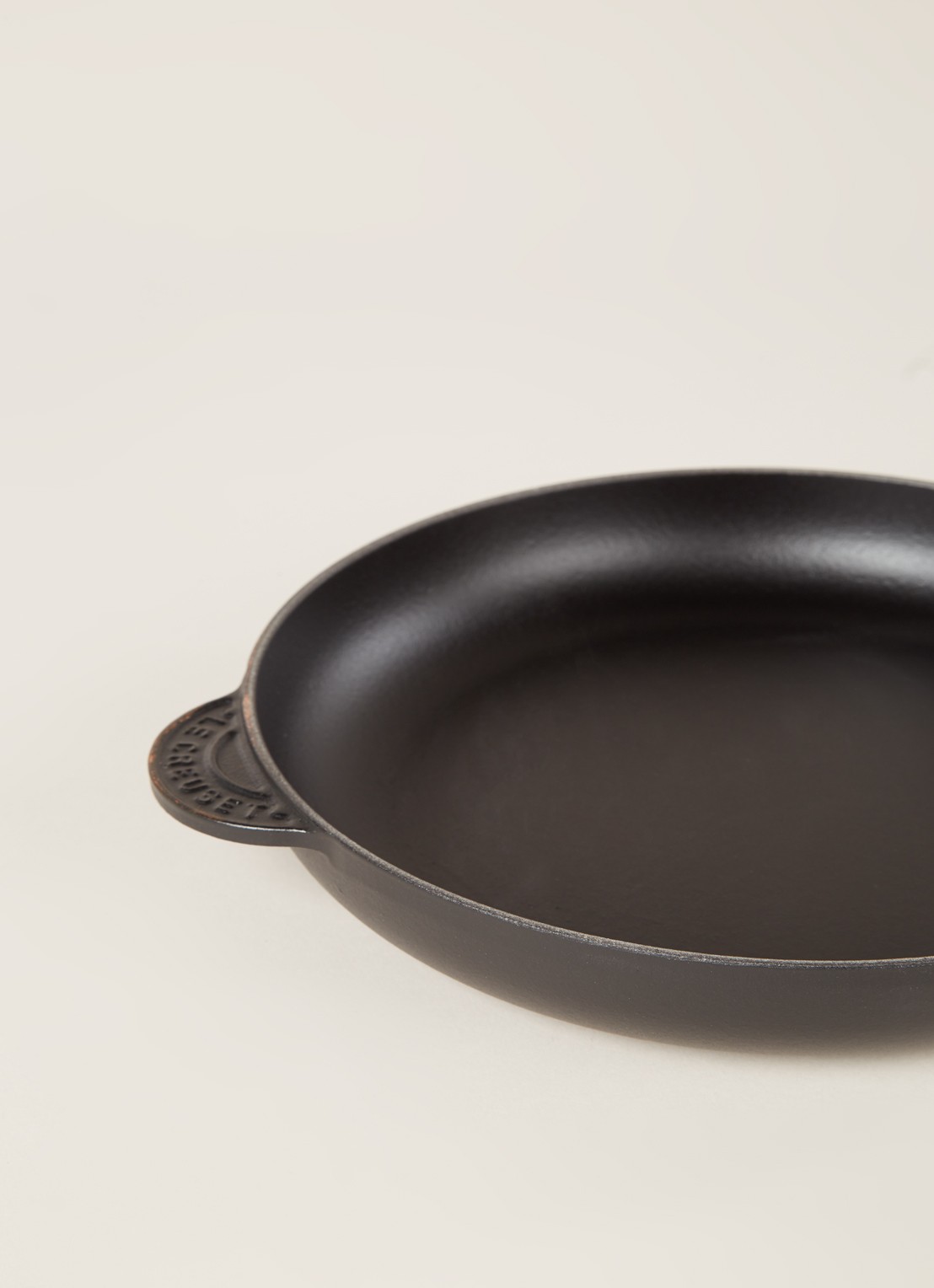 Le Creuset Koekenpan Ø26 cm - detail 3 mat zwart / zwart