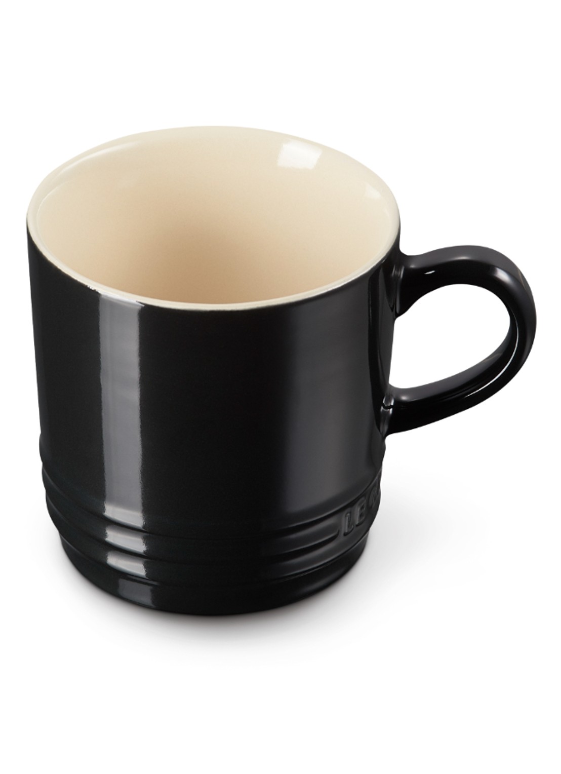 Le Creuset Koffie kopje 20 cl - voorkant 2 ebbenzwart / zwart