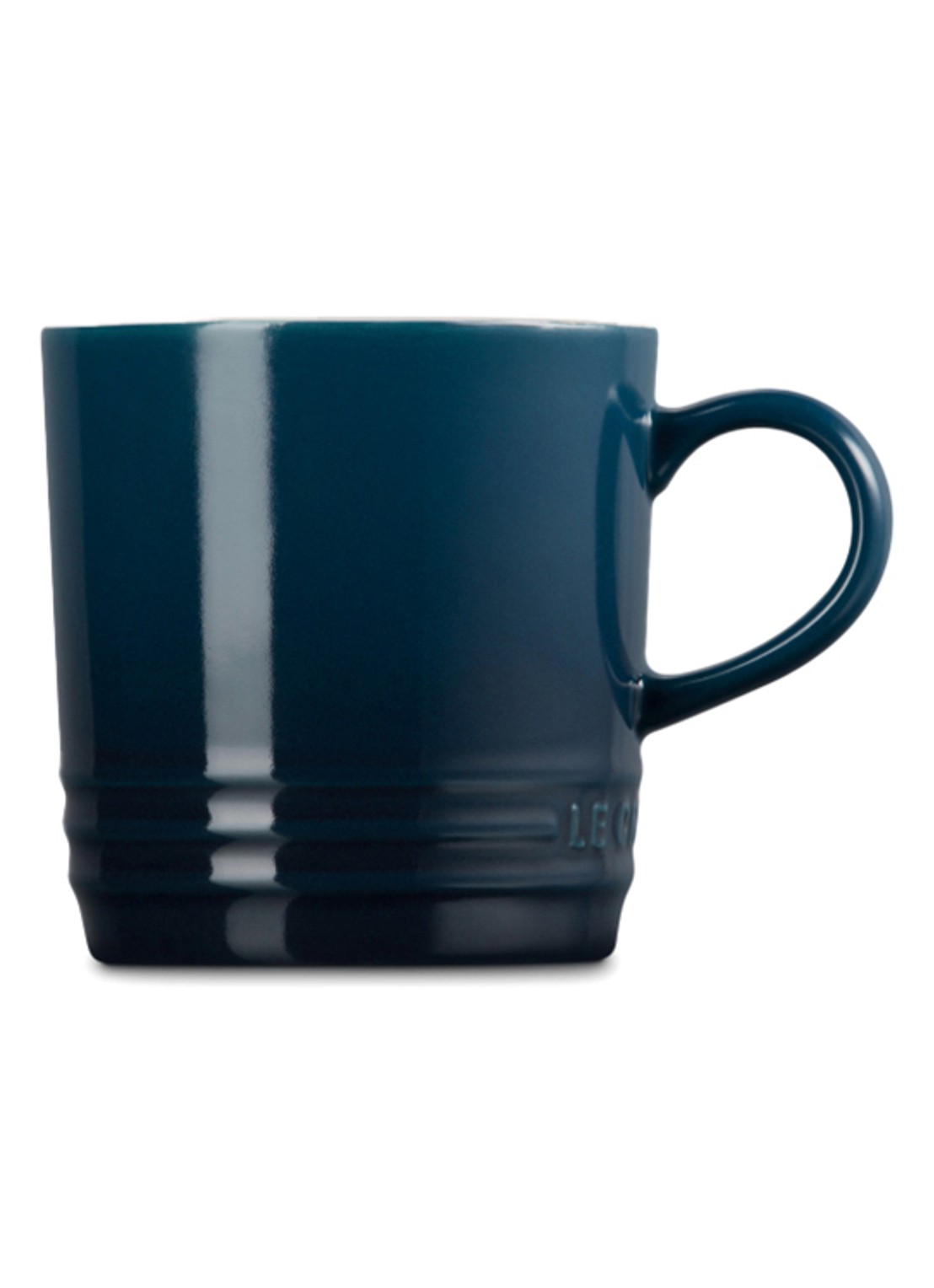 Le Creuset Koffiekopje 20 cl - achterkant donkerblauw