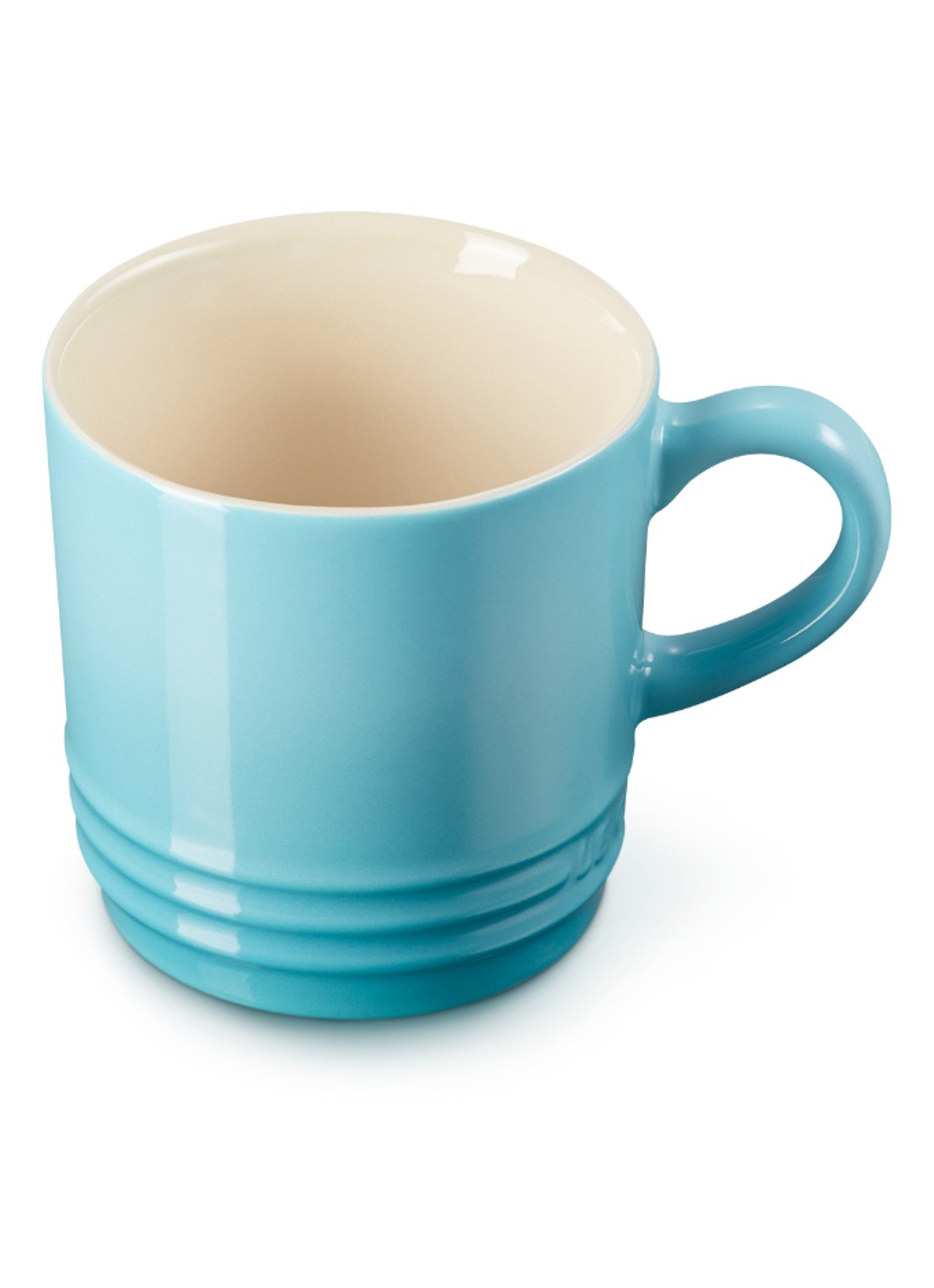 Le Creuset Koffiekopje 20 cl - detail caribbean blue / blauw