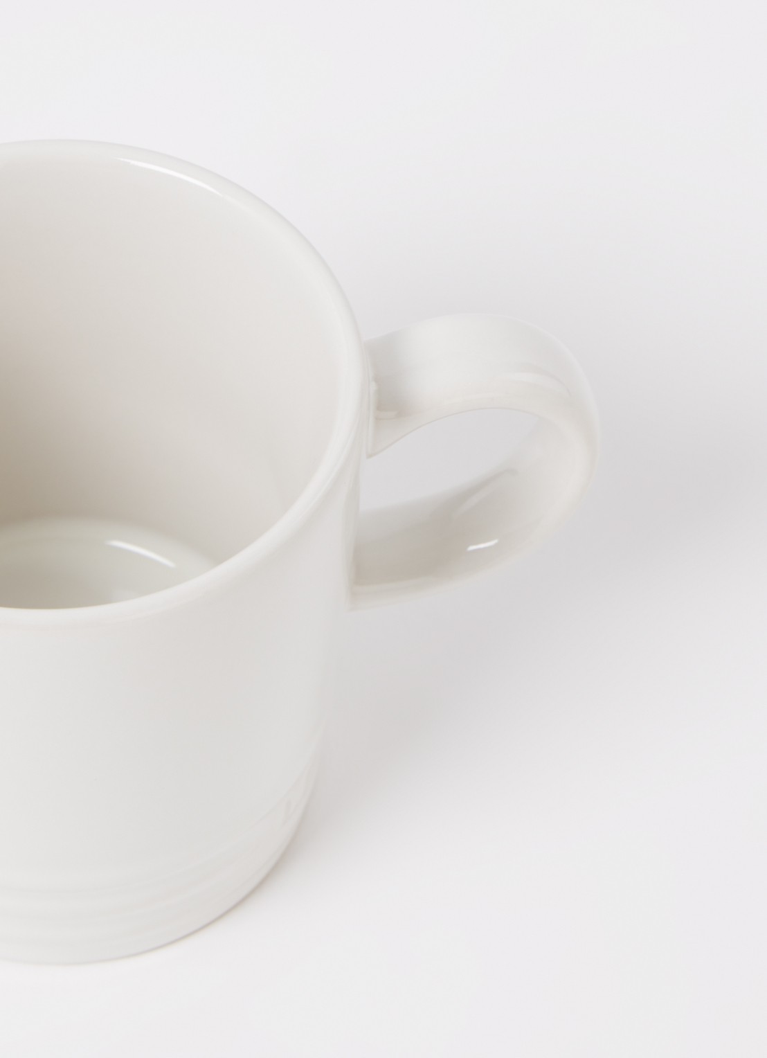 Le Creuset Koffiekopje 20 cl - voorkant 2 white / wit