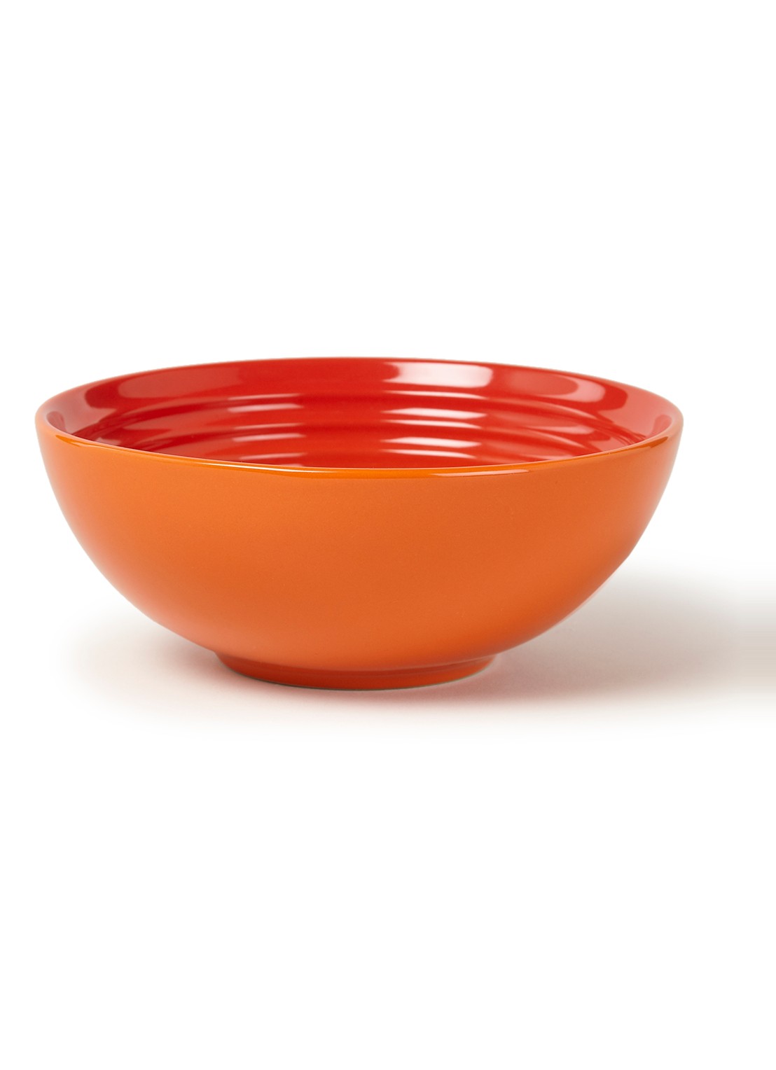 Le Creuset Kom 16 cm  - voorkant oranjerood / oranje