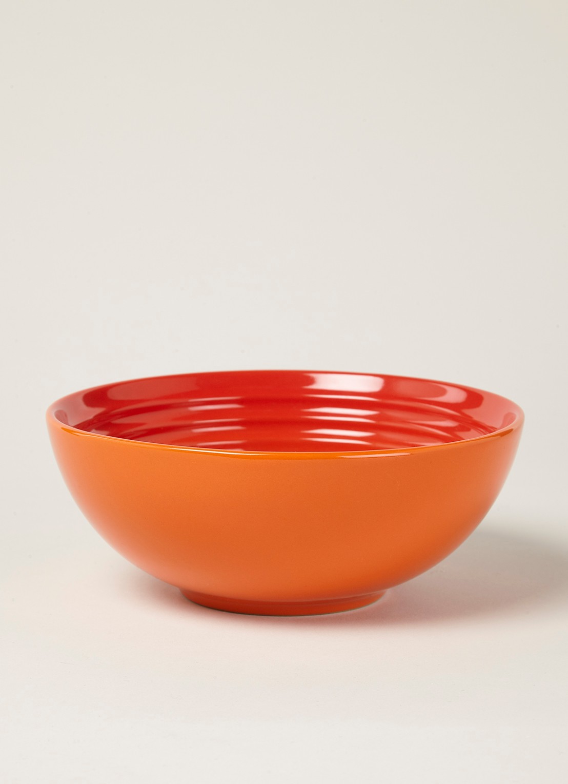 Le Creuset Kom 16 cm  - voorkant 2 oranjerood / oranje