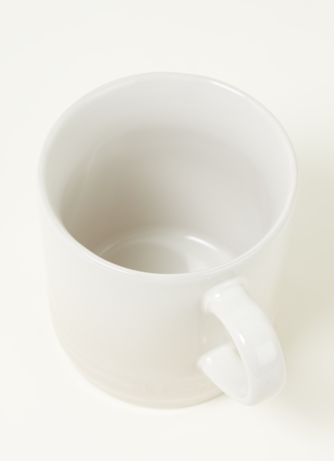 Le Creuset Kopje 20 cl  - detail meringue / beige