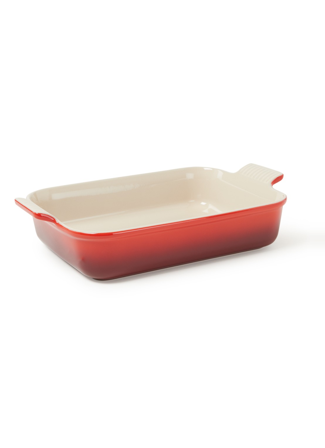 Le Creuset Lasagneschaal 32 cm - voorkant 2 kersenrood / rood