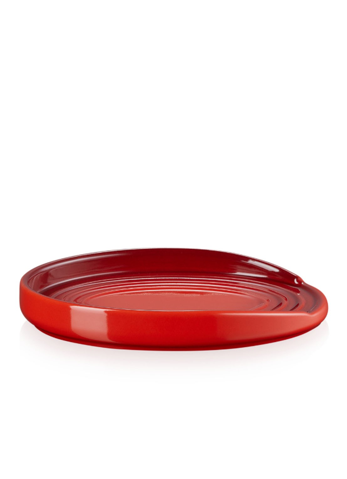 Le Creuset Lepelhouder 15 cm - voorkant 3 kersenrood / rood