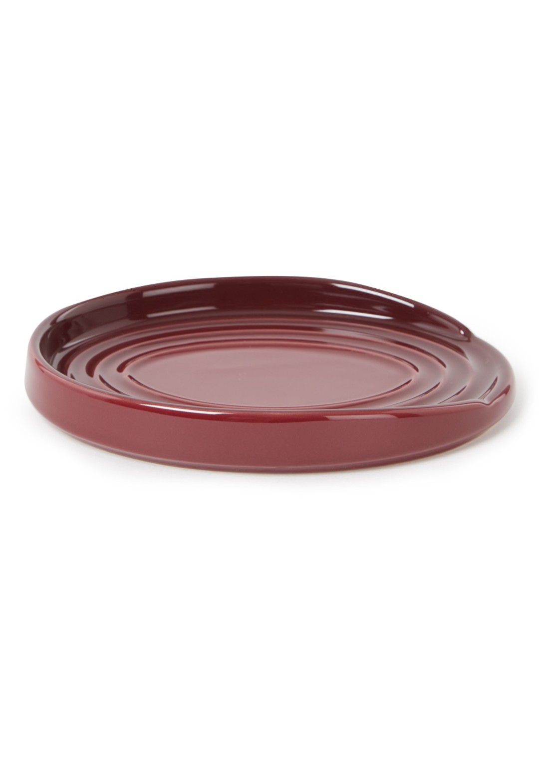 Le Creuset Lepelhouder 15 cm - voorkant garnet / rood