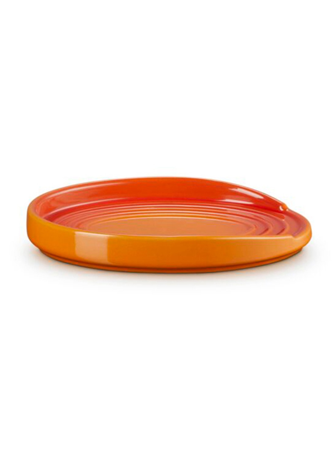 Le Creuset Lepelhouder 16 cm - voorkant oranjerood