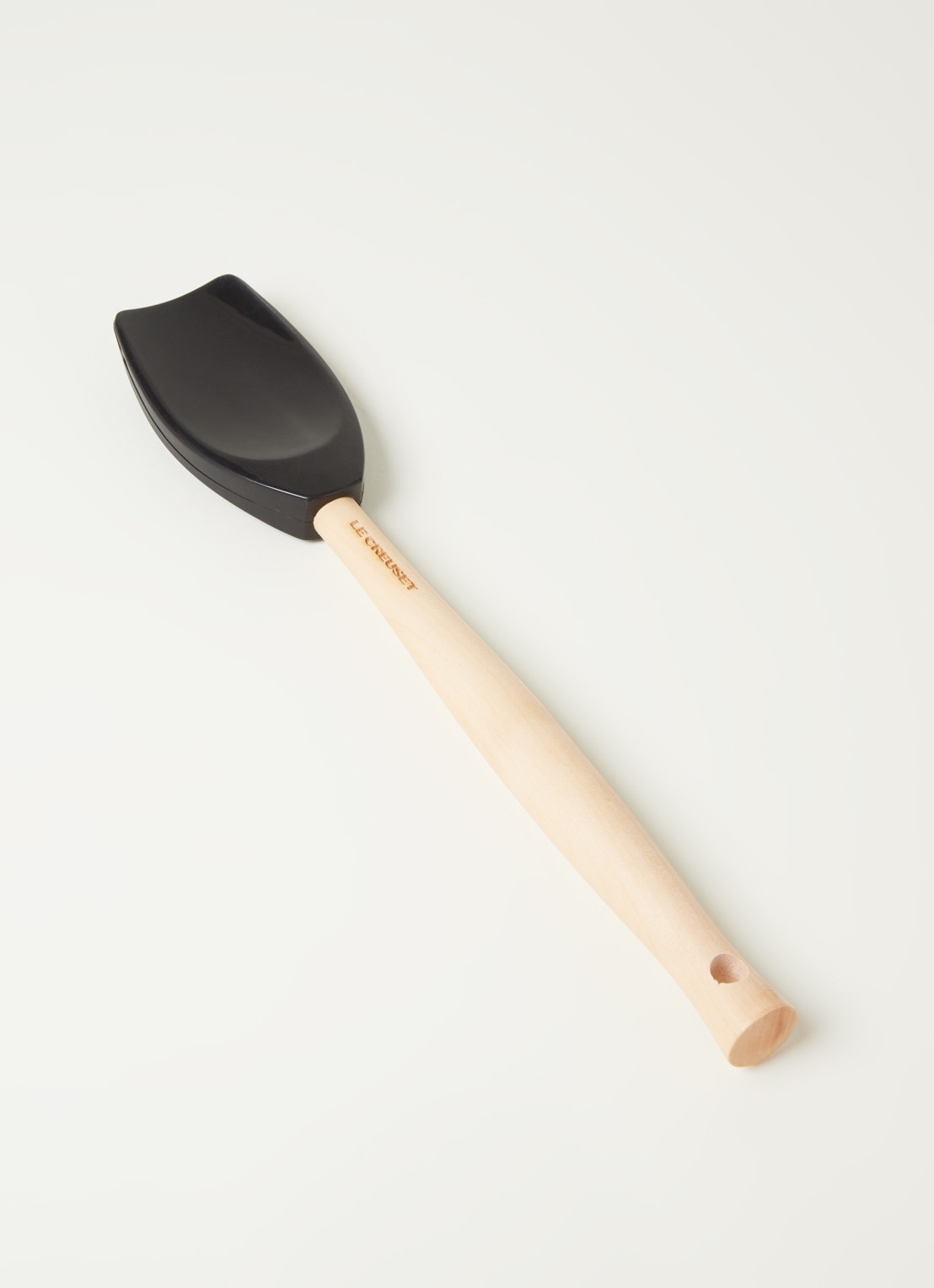 Le Creuset Lepelspatel 29 cm - voorkant 2 ebbenzwart / zwart