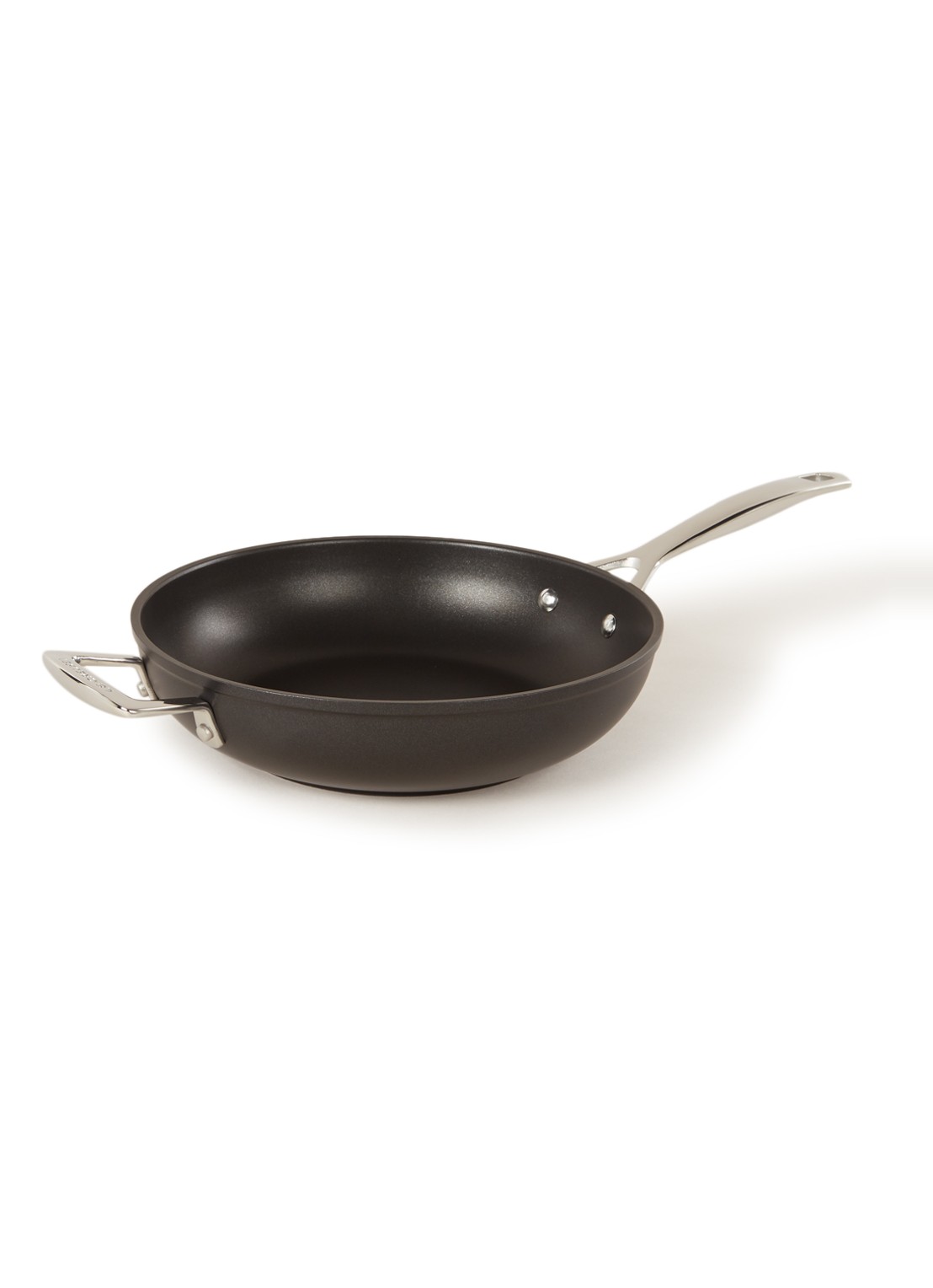 Le Creuset Les Forgées koekenpan Ø26 cm - voorkant 2 zwart