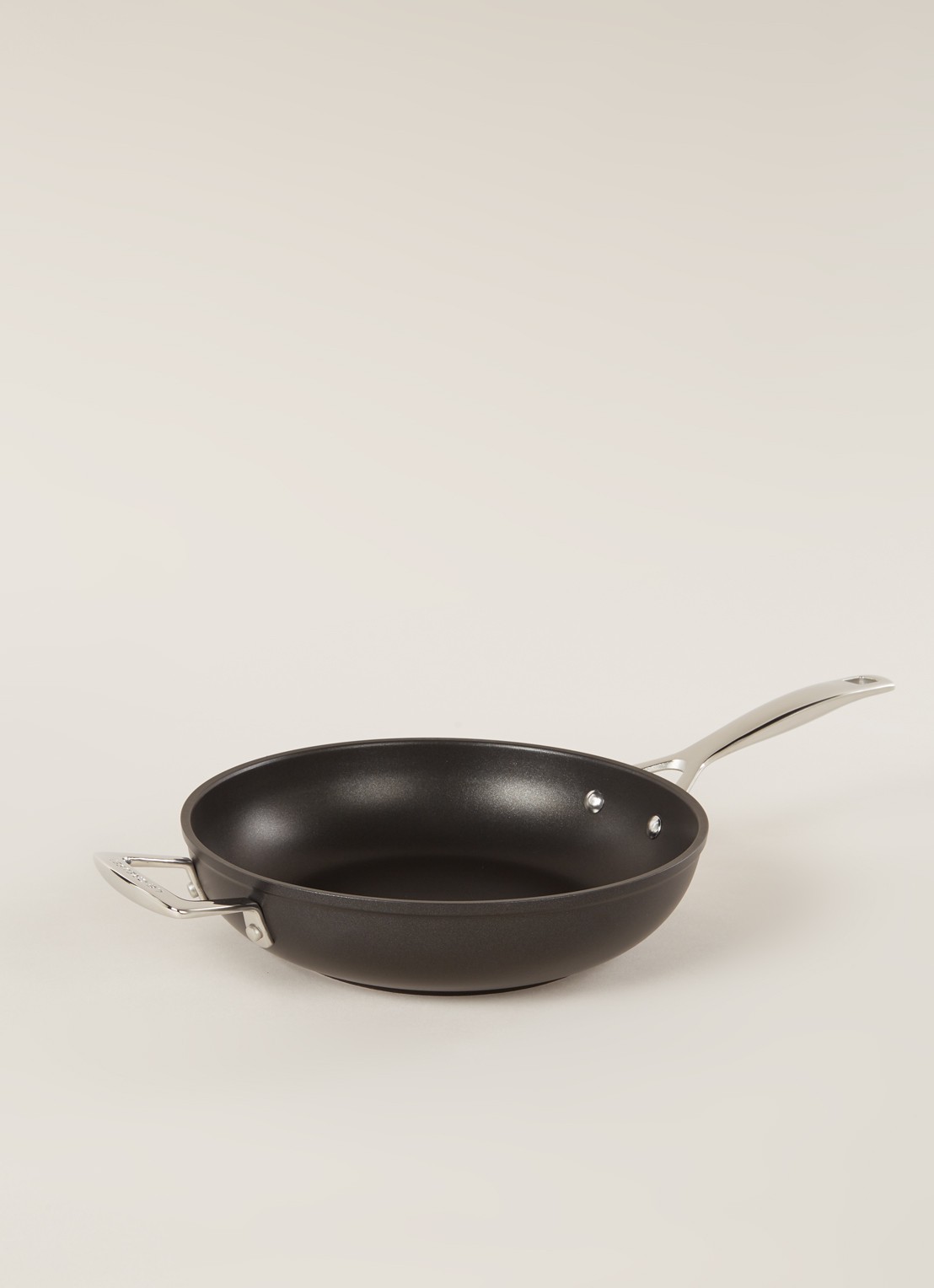 Le Creuset Les Forgées koekenpan Ø26 cm - voorkant 3 zwart