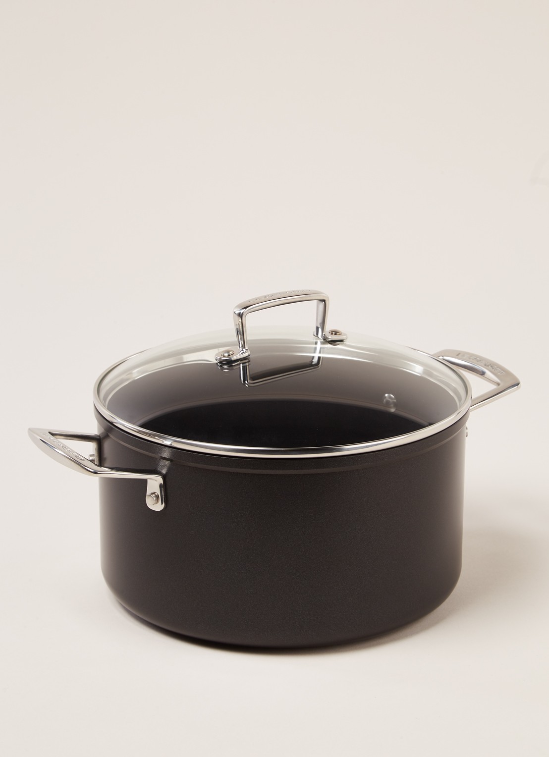 Le Creuset Les Forgées kookpan Ø24 cm - voorkant 2 zwart