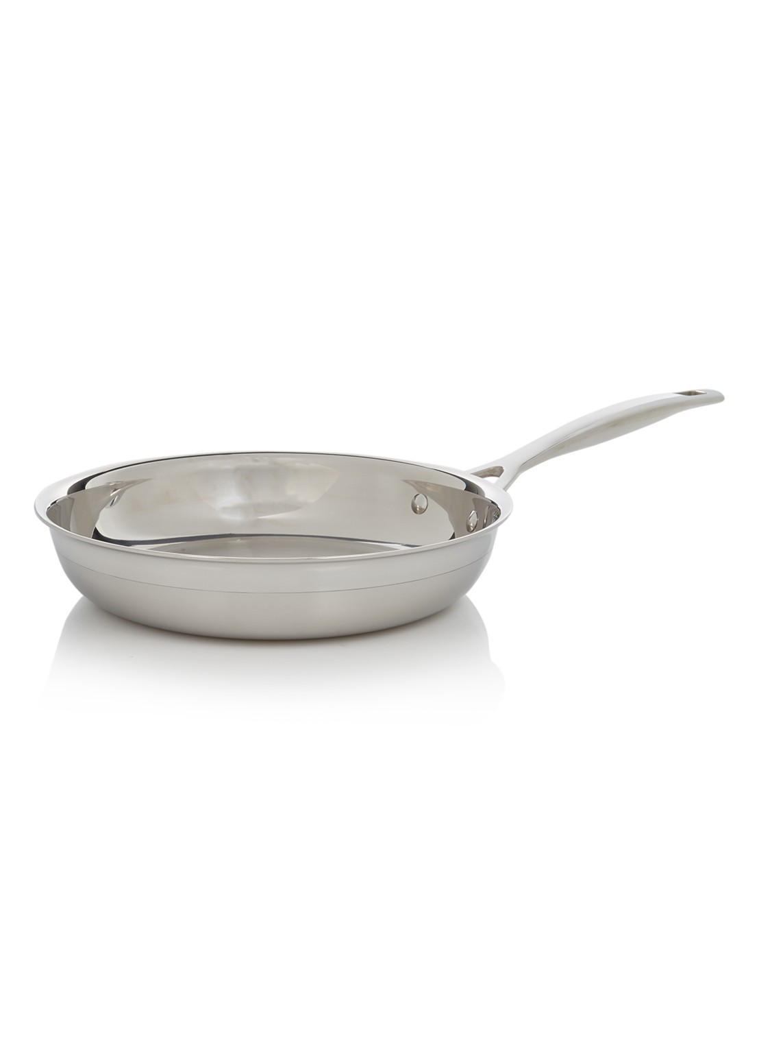 Le Creuset Magnetik koekenpan Ø24 cm - voorkant zilver