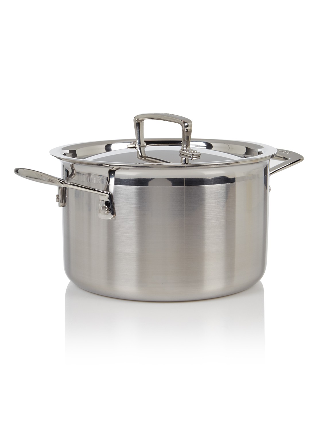 Le Creuset Magnetik kookpan Ø20 cm - voorkant zilver