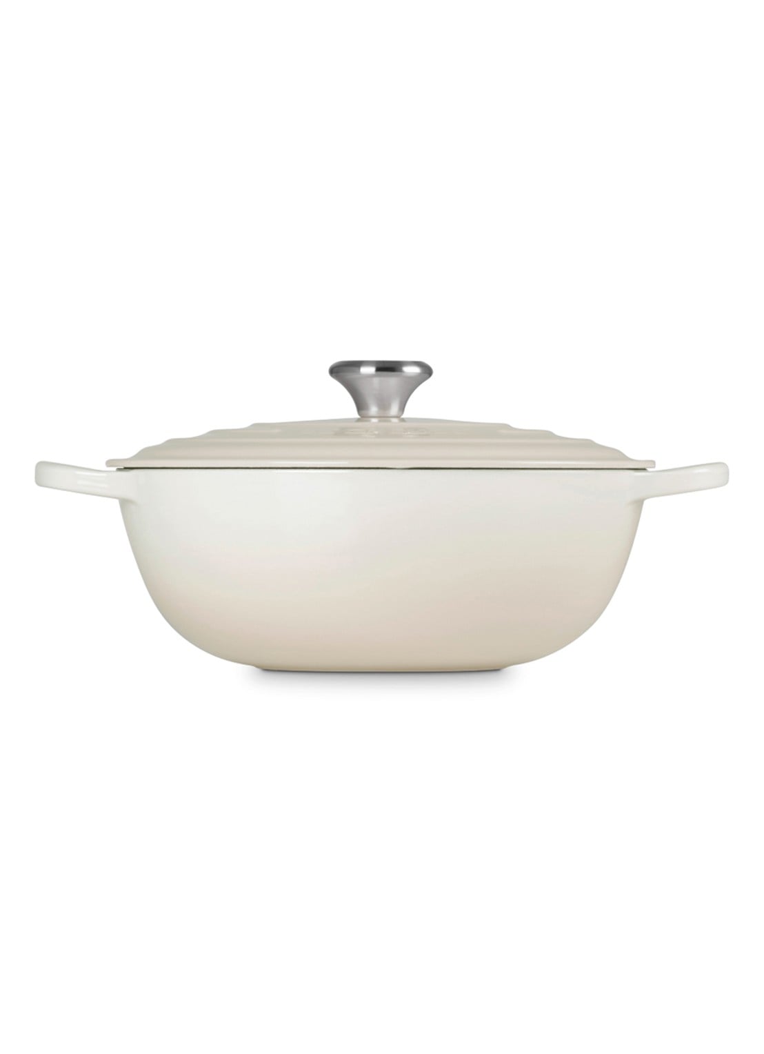 Le Creuset Marmite Signature soeppan Ø30 cm - achterkant 5 beige