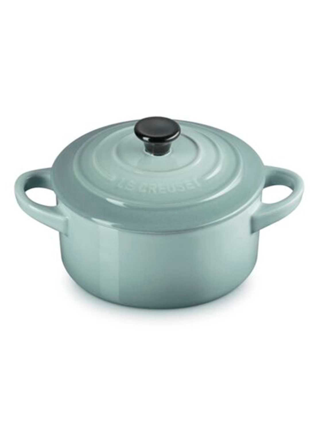 Le Creuset Mini-braadpan 25 cl - voorkant 5 lichtgrijs