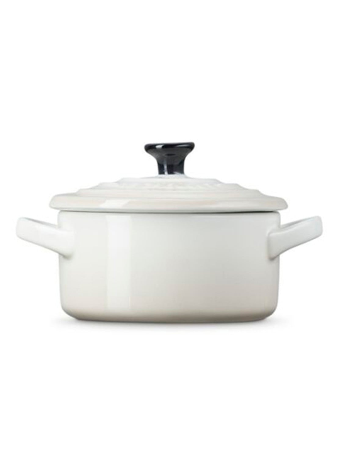 Le Creuset Mini-braadpan 25 cl - achterkant gebroken wit