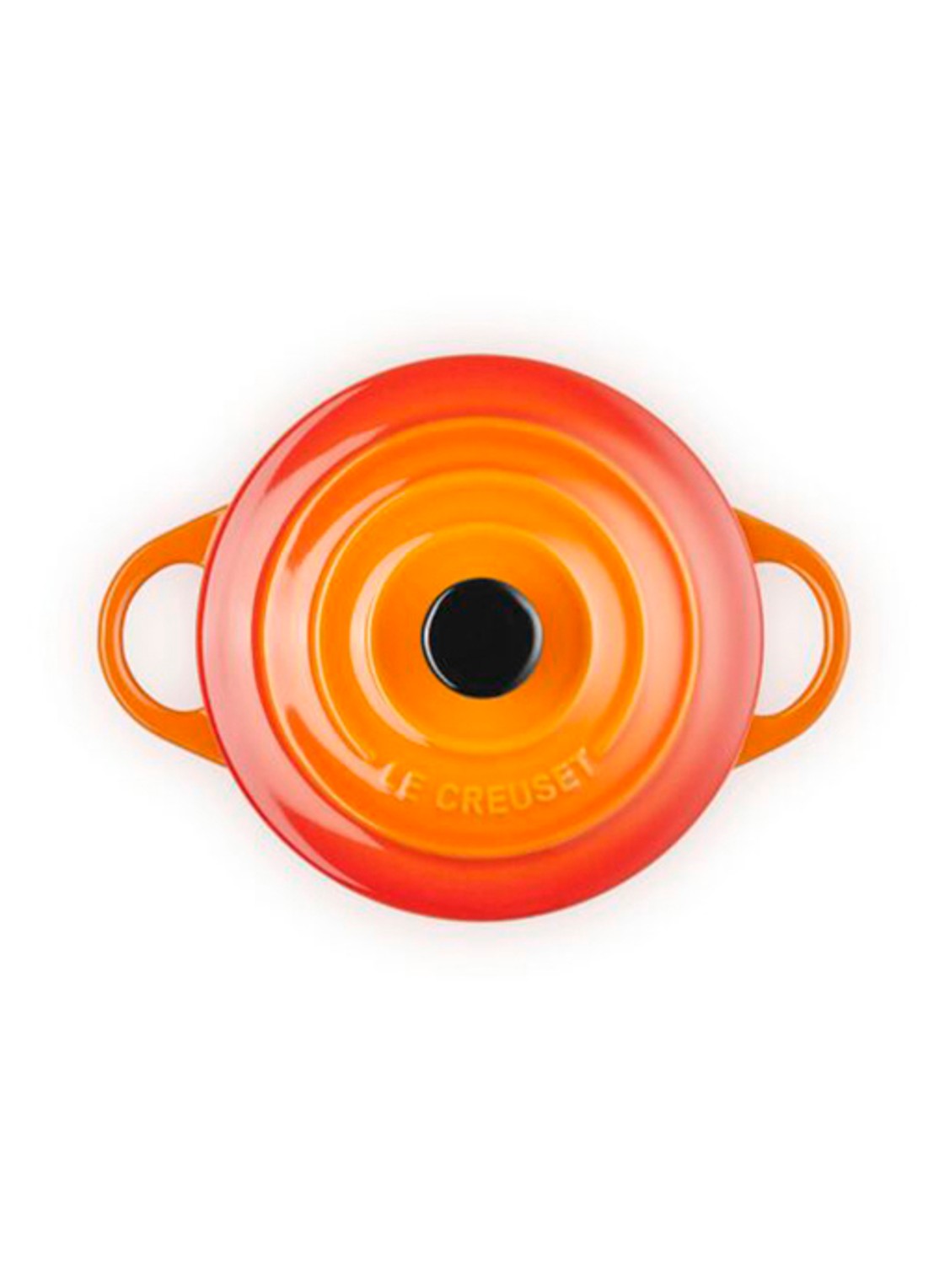 Le Creuset Mini-braadpan 25 cl - detail 4 oranjerood