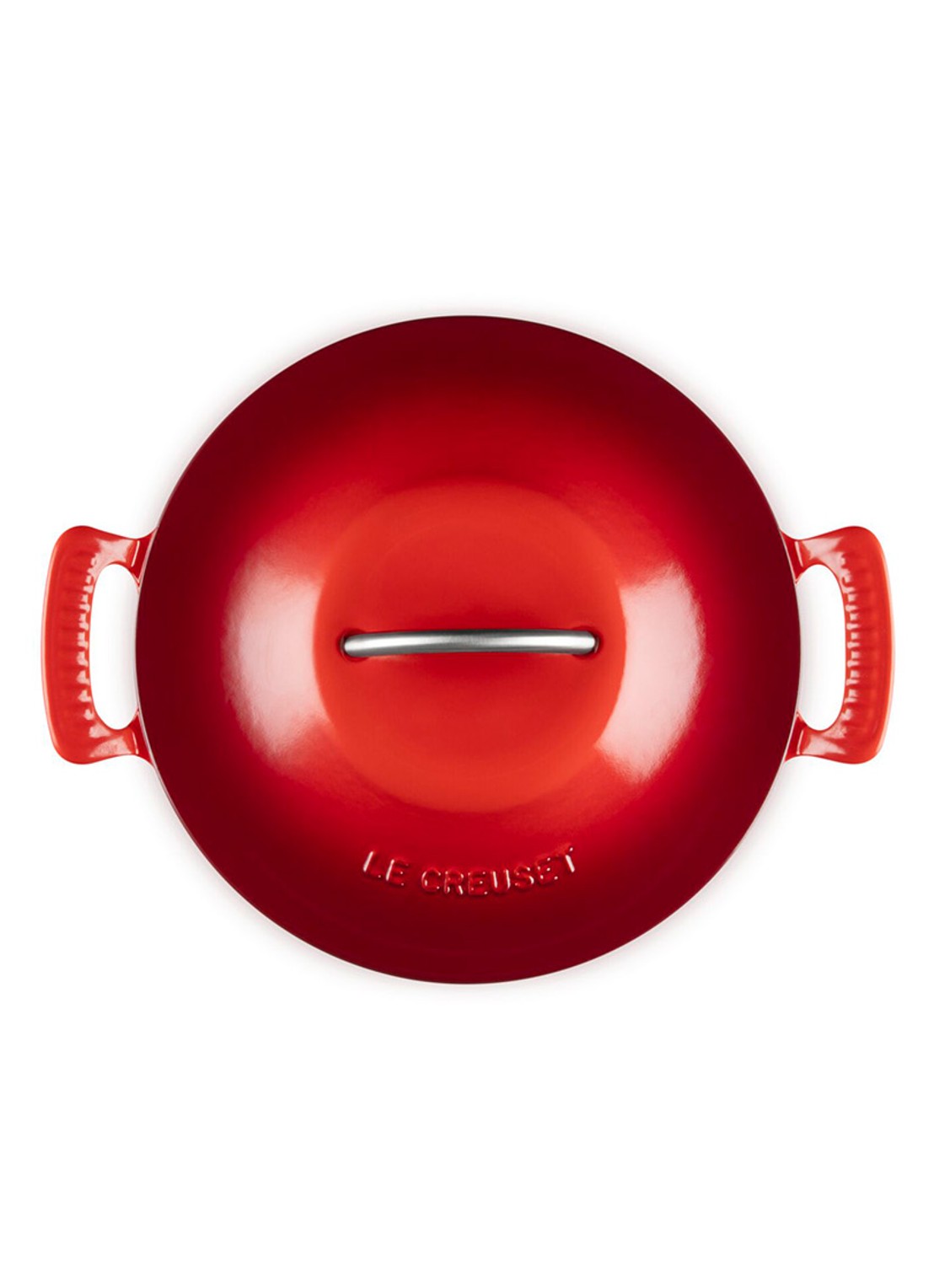 Le Creuset Modern Heritage braadpan 26 cm - detail 3 kersenrood
